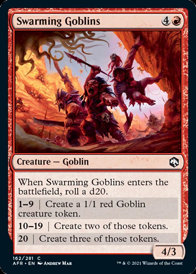 Swarming Goblins [Dungeons & Dragons: Adventures in the Forgotten Realms] - Evolution TCG