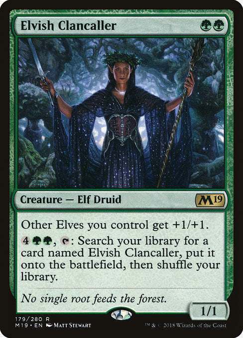 Elvish Clancaller [Core Set 2019] - Evolution TCG