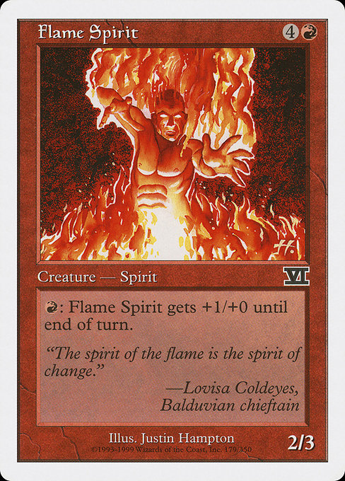 Flame Spirit [Classic Sixth Edition] - Evolution TCG