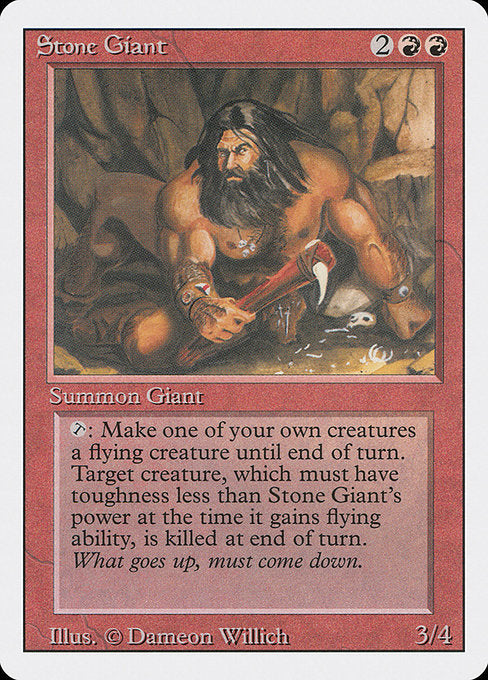 Stone Giant [Revised Edition] - Evolution TCG