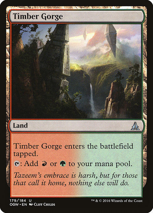 Timber Gorge [Oath of the Gatewatch] - Evolution TCG