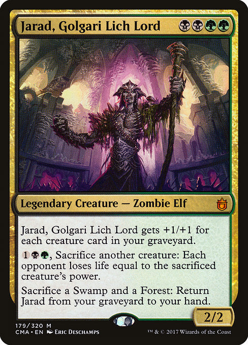 Jarad, Golgari Lich Lord [Commander Anthology] - Evolution TCG