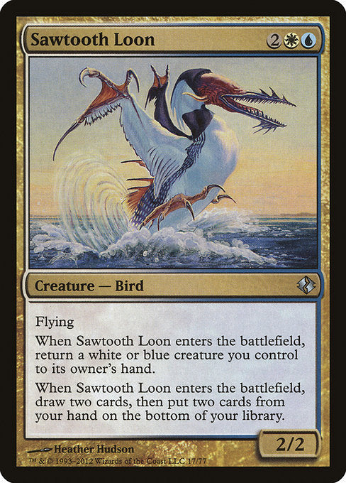 Sawtooth Loon [Duel Decks: Venser vs. Koth] - Evolution TCG