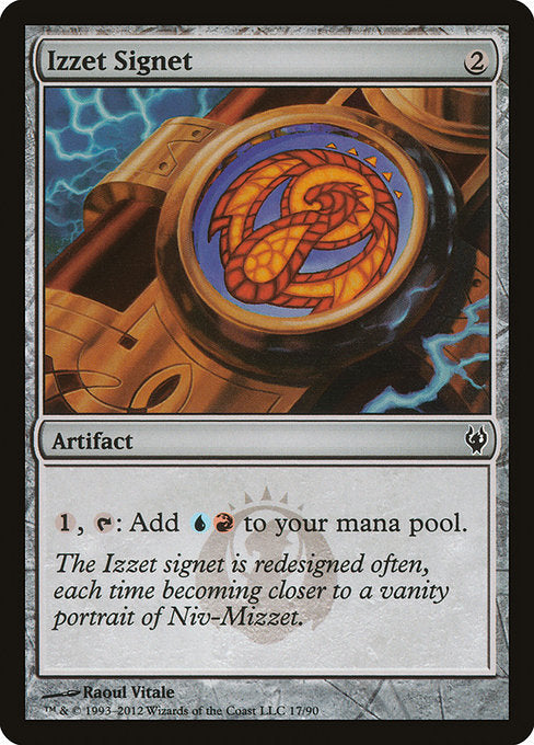 Izzet Signet [Duel Decks: Izzet vs. Golgari] - Evolution TCG