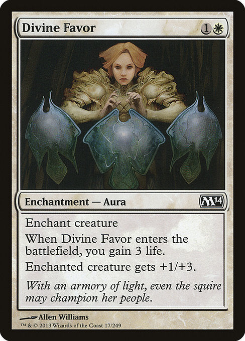 Divine Favor [Magic 2014] - Evolution TCG