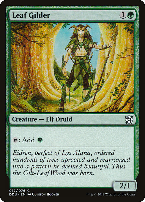 Leaf Gilder [Duel Decks: Elves vs. Inventors] - Evolution TCG