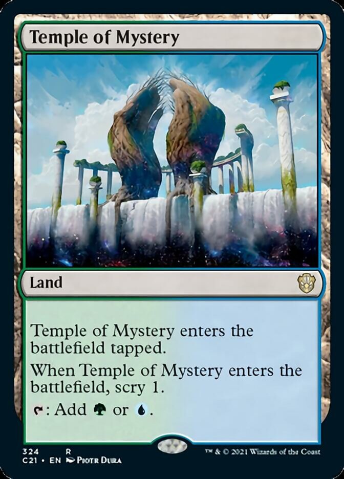 Temple of Mystery [Commander 2021] - Evolution TCG