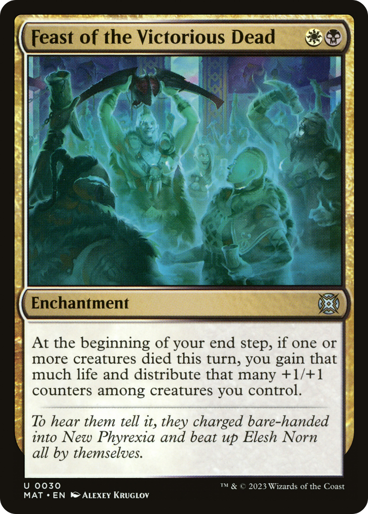 Feast of the Victorious Dead [March of the Machine: The Aftermath] - Evolution TCG