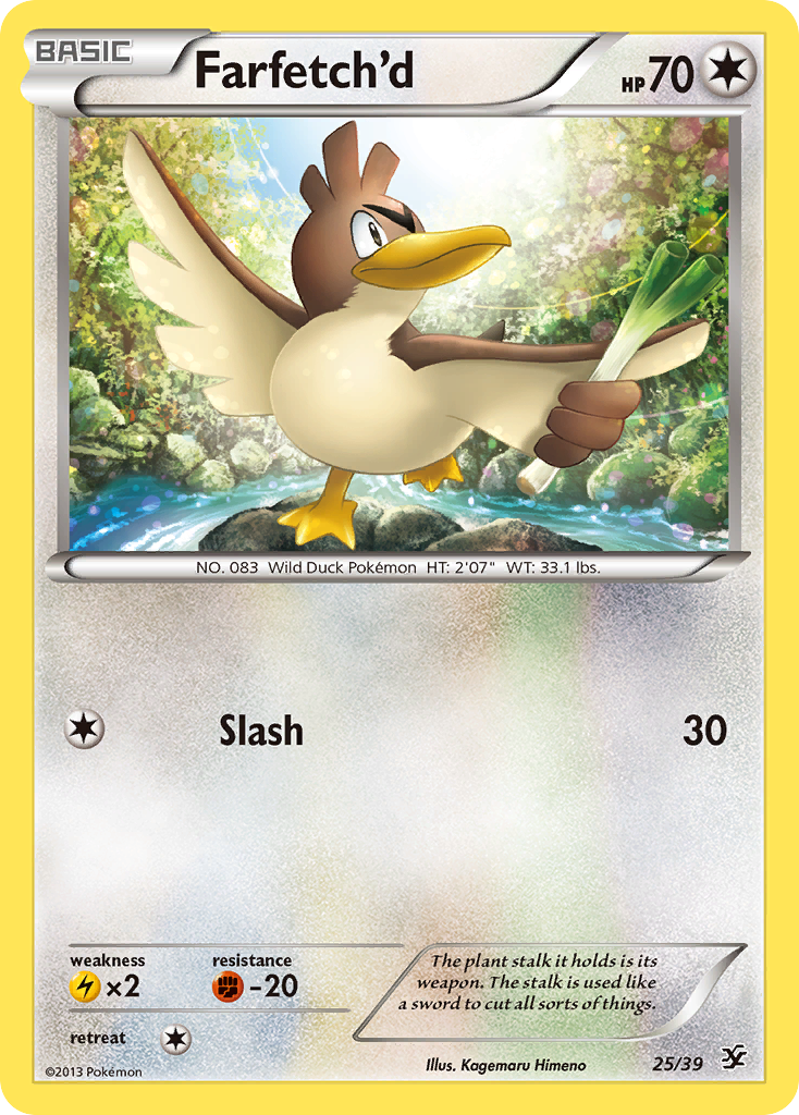Farfetch'd (25/39) [XY: Kalos Starter Set] - Evolution TCG