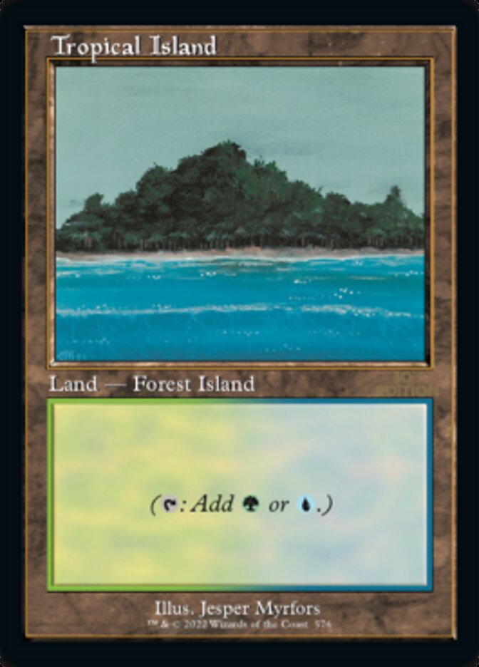 Tropical Island (Retro) [30th Anniversary Edition] - Evolution TCG