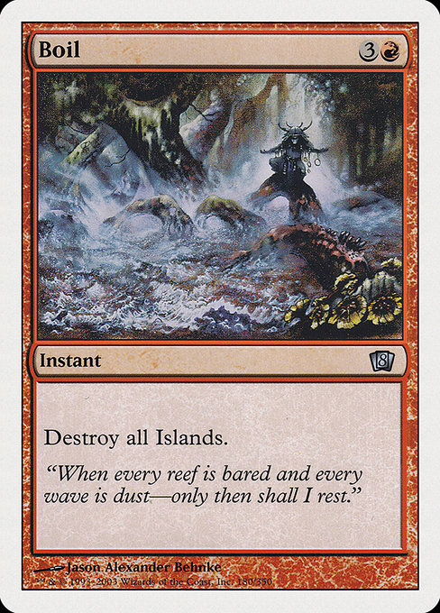 Boil [Eighth Edition] - Evolution TCG