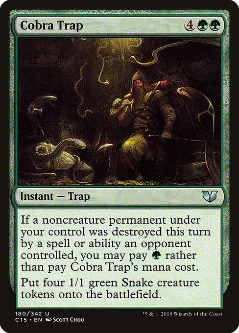 Cobra Trap [Commander 2015] - Evolution TCG