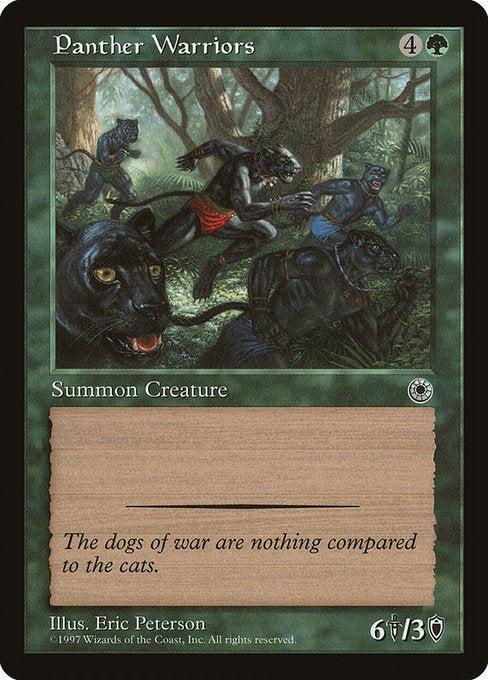 Panther Warriors [Portal] - Evolution TCG