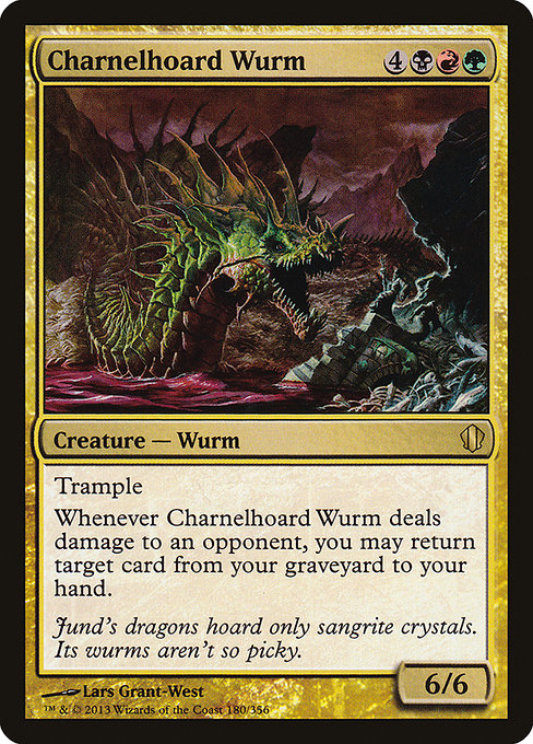 Charnelhoard Wurm [Commander 2013] - Evolution TCG