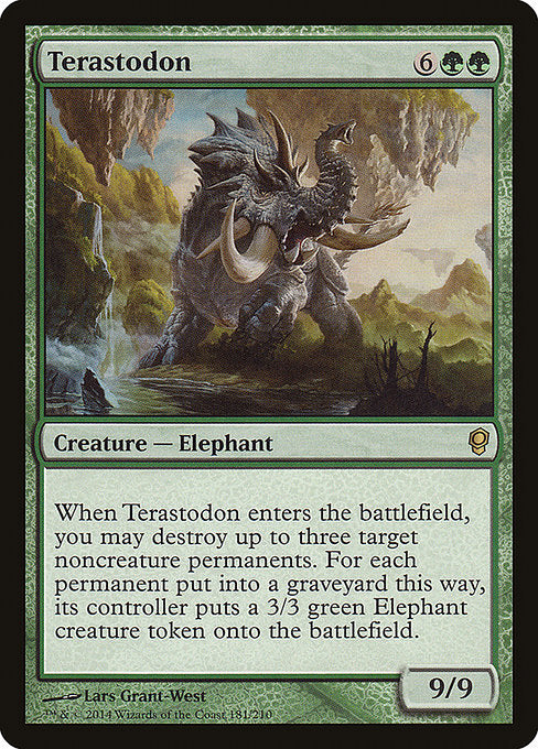 Terastodon [Conspiracy] - Evolution TCG