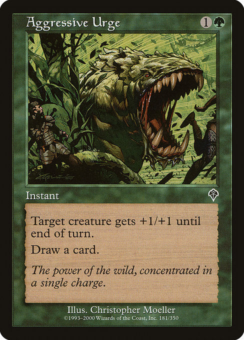 Aggressive Urge [Invasion] - Evolution TCG