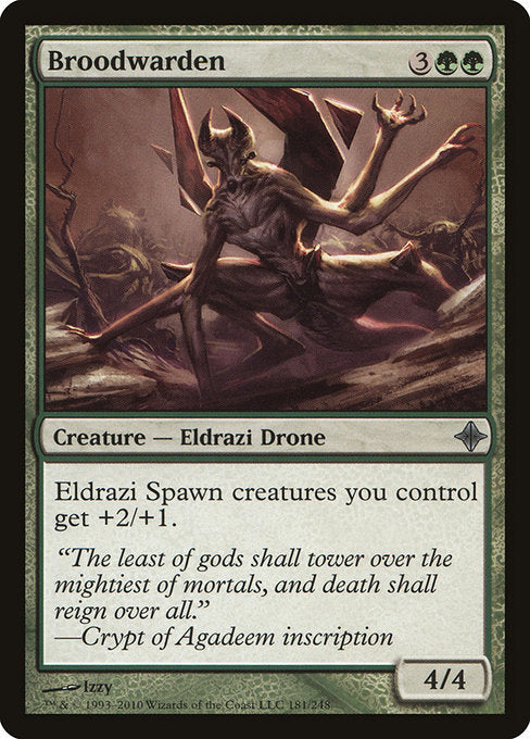 Broodwarden [Rise of the Eldrazi] - Evolution TCG