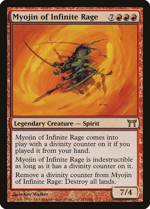 Myojin of Infinite Rage [Champions of Kamigawa] - Evolution TCG