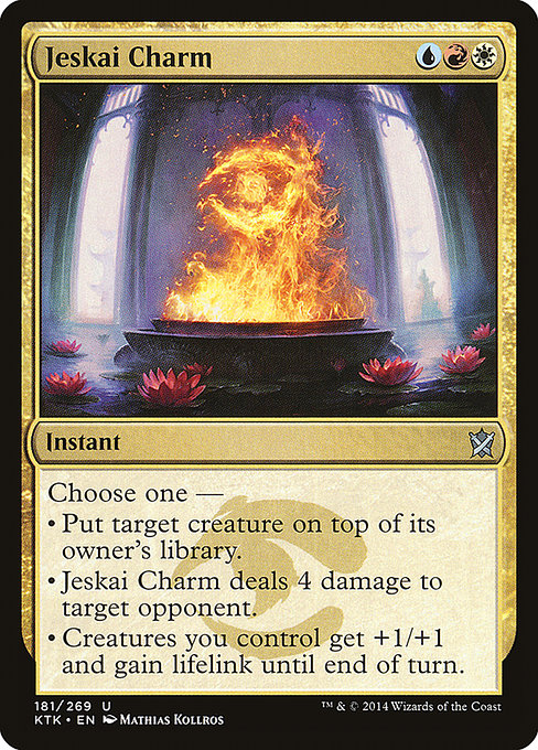 Jeskai Charm [Khans of Tarkir] - Evolution TCG