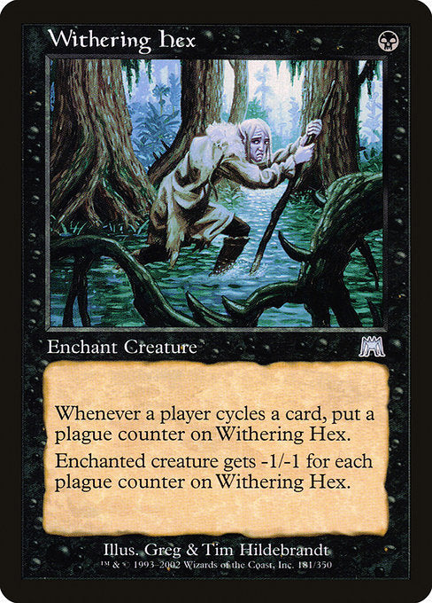 Withering Hex [Onslaught] - Evolution TCG