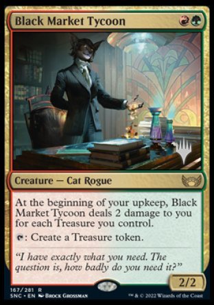 Black Market Tycoon (Promo Pack) [Streets of New Capenna Promos] - Evolution TCG
