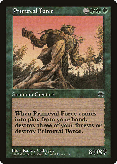 Primeval Force [Portal] - Evolution TCG