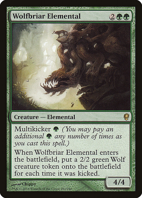 Wolfbriar Elemental [Conspiracy] - Evolution TCG