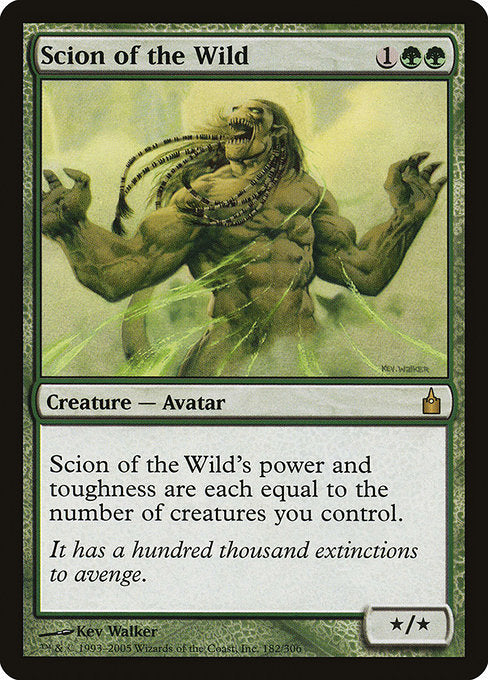 Scion of the Wild [Ravnica: City of Guilds] - Evolution TCG