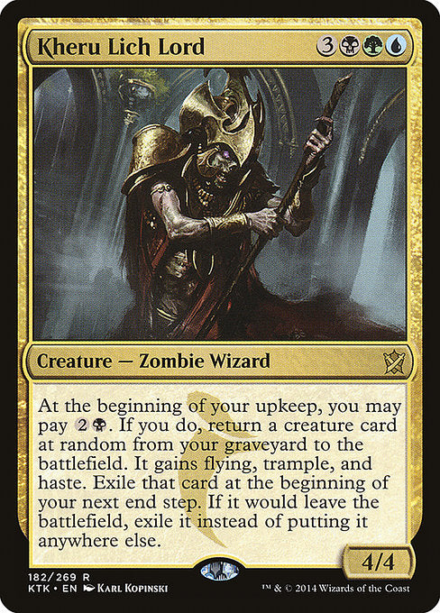 Kheru Lich Lord [Khans of Tarkir] - Evolution TCG