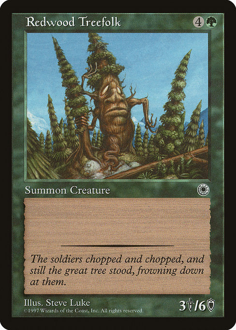 Redwood Treefolk [Portal] - Evolution TCG