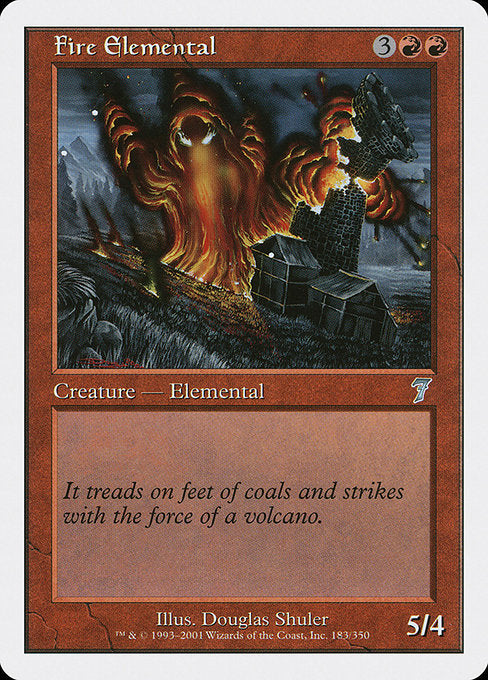 Fire Elemental [Seventh Edition] - Evolution TCG