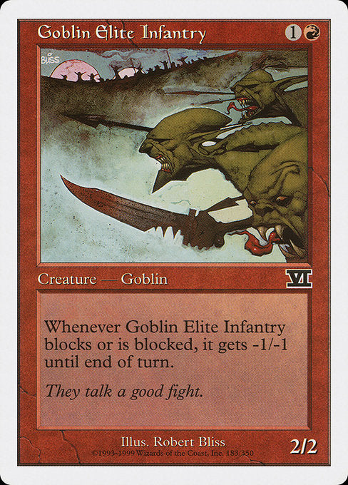 Goblin Elite Infantry [Classic Sixth Edition] - Evolution TCG