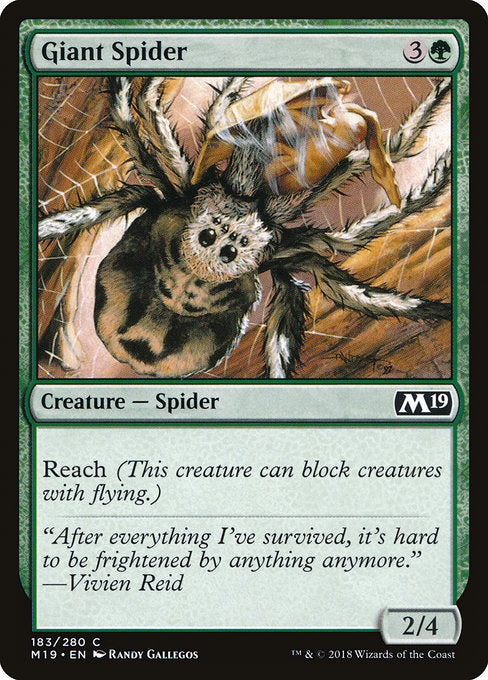 Giant Spider [Core Set 2019] - Evolution TCG