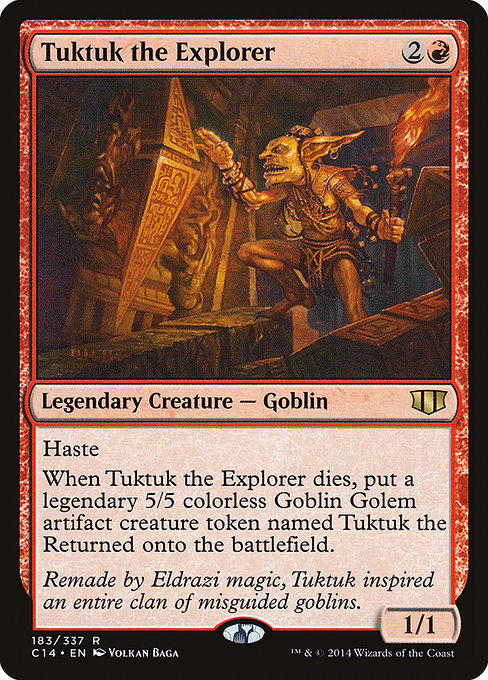 Tuktuk the Explorer [Commander 2014] - Evolution TCG