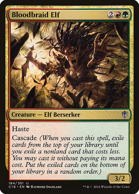 Bloodbraid Elf [Commander 2016] - Evolution TCG