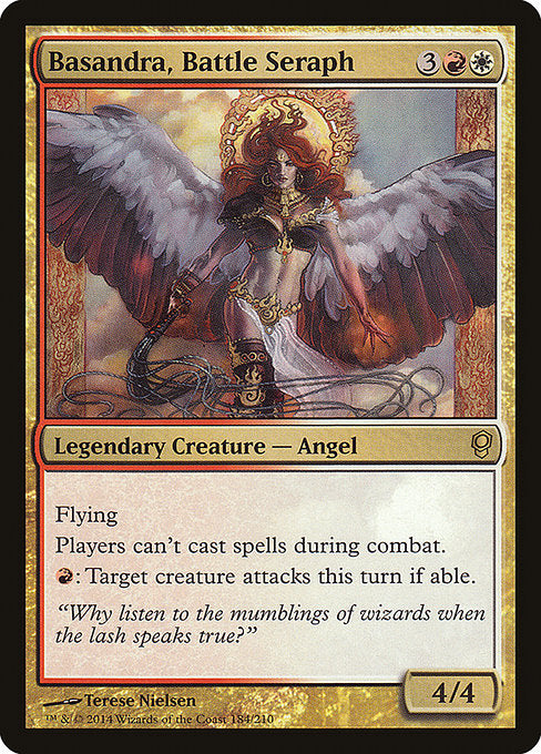 Basandra, Battle Seraph [Conspiracy] - Evolution TCG