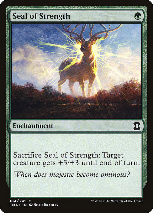 Seal of Strength [Eternal Masters] - Evolution TCG