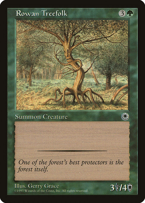 Rowan Treefolk [Portal] - Evolution TCG