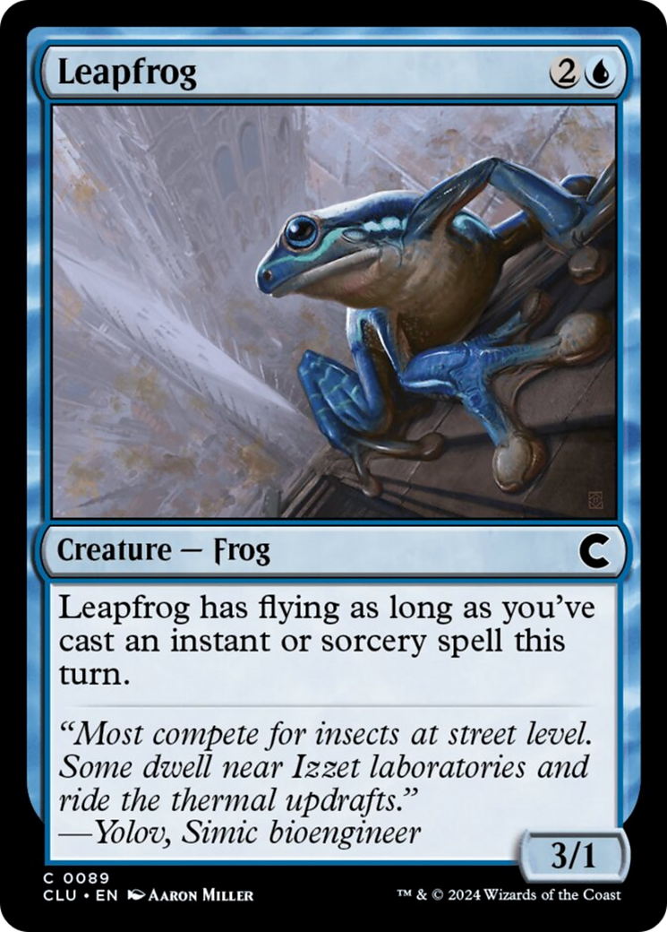 Leapfrog [Ravnica: Clue Edition] - Evolution TCG