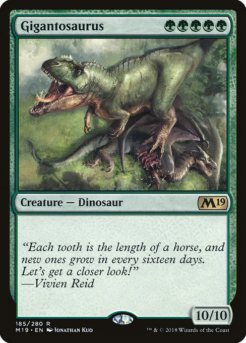 Gigantosaurus [Core Set 2019] - Evolution TCG