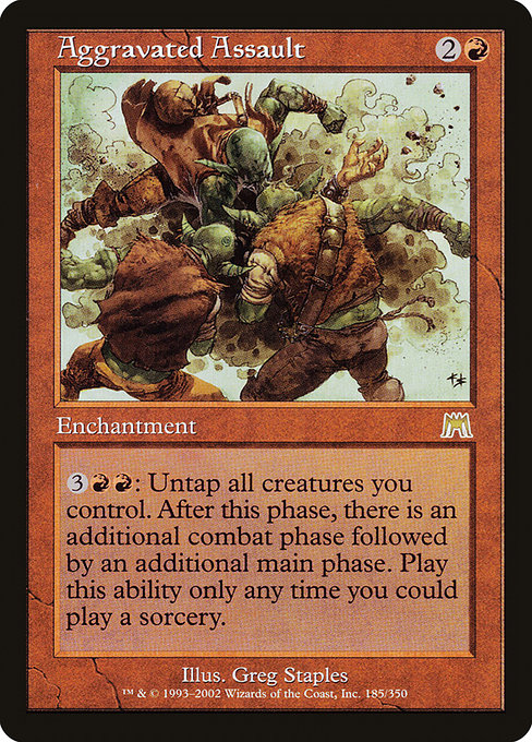 Aggravated Assault [Onslaught] - Evolution TCG