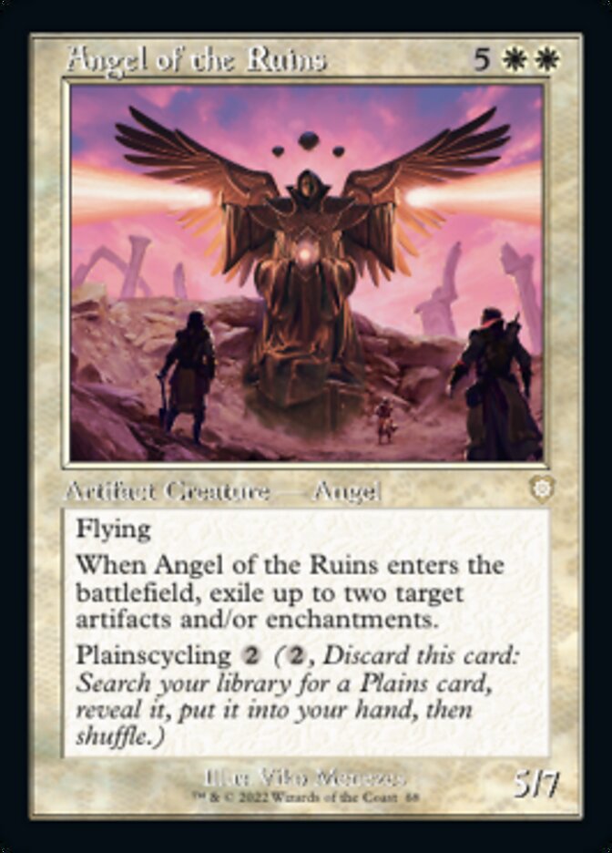 Angel of the Ruins (Retro) [The Brothers' War Commander] - Evolution TCG