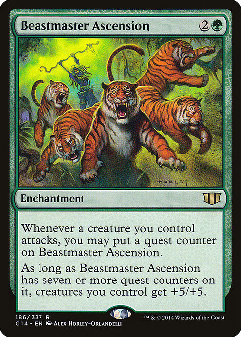 Beastmaster Ascension [Commander 2014] - Evolution TCG | Evolution TCG
