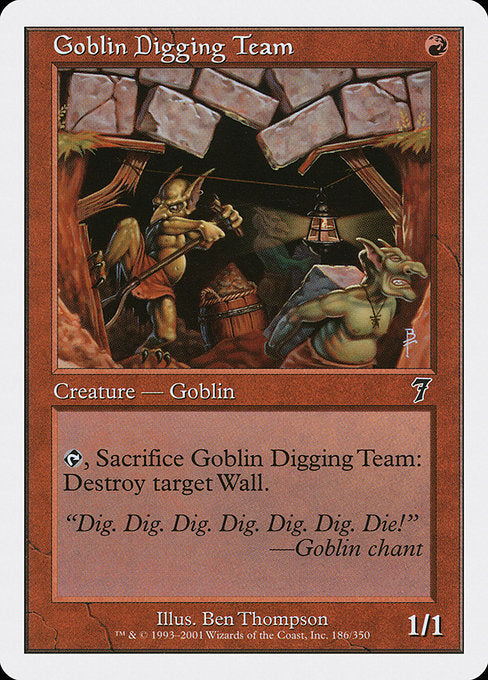 Goblin Digging Team [Seventh Edition] - Evolution TCG