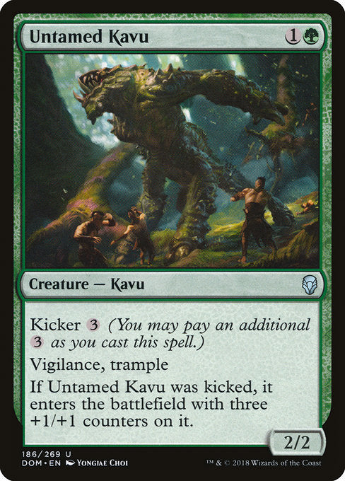 Untamed Kavu [Dominaria] - Evolution TCG