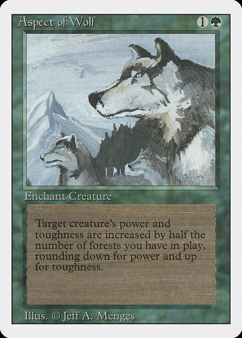 Aspect of Wolf [Revised Edition] - Evolution TCG