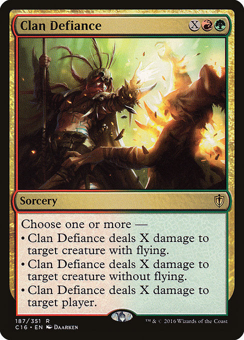 Clan Defiance [Commander 2016] - Evolution TCG