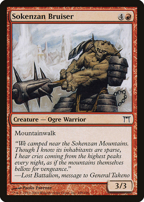 Sokenzan Bruiser [Champions of Kamigawa] - Evolution TCG