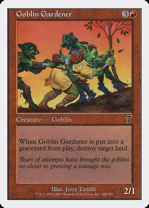 Goblin Gardener [Seventh Edition] - Evolution TCG