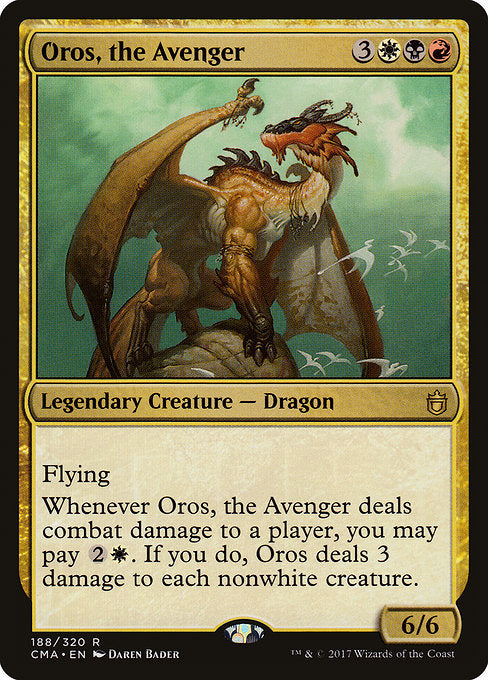 Oros, the Avenger [Commander Anthology] - Evolution TCG